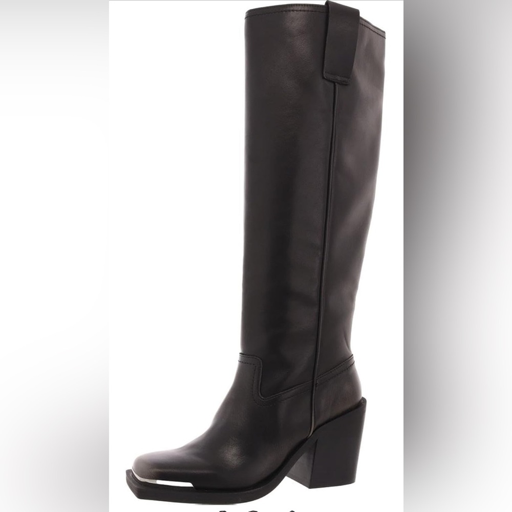 Madden Girl Black Over the Knee Boots,Dollee,Size 8-1/2,tried on but never worn.